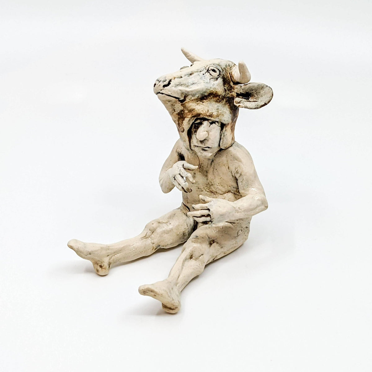 Aggie Zed - Figure with Animal Head - Bull Costume Man - VISUAL INDEX