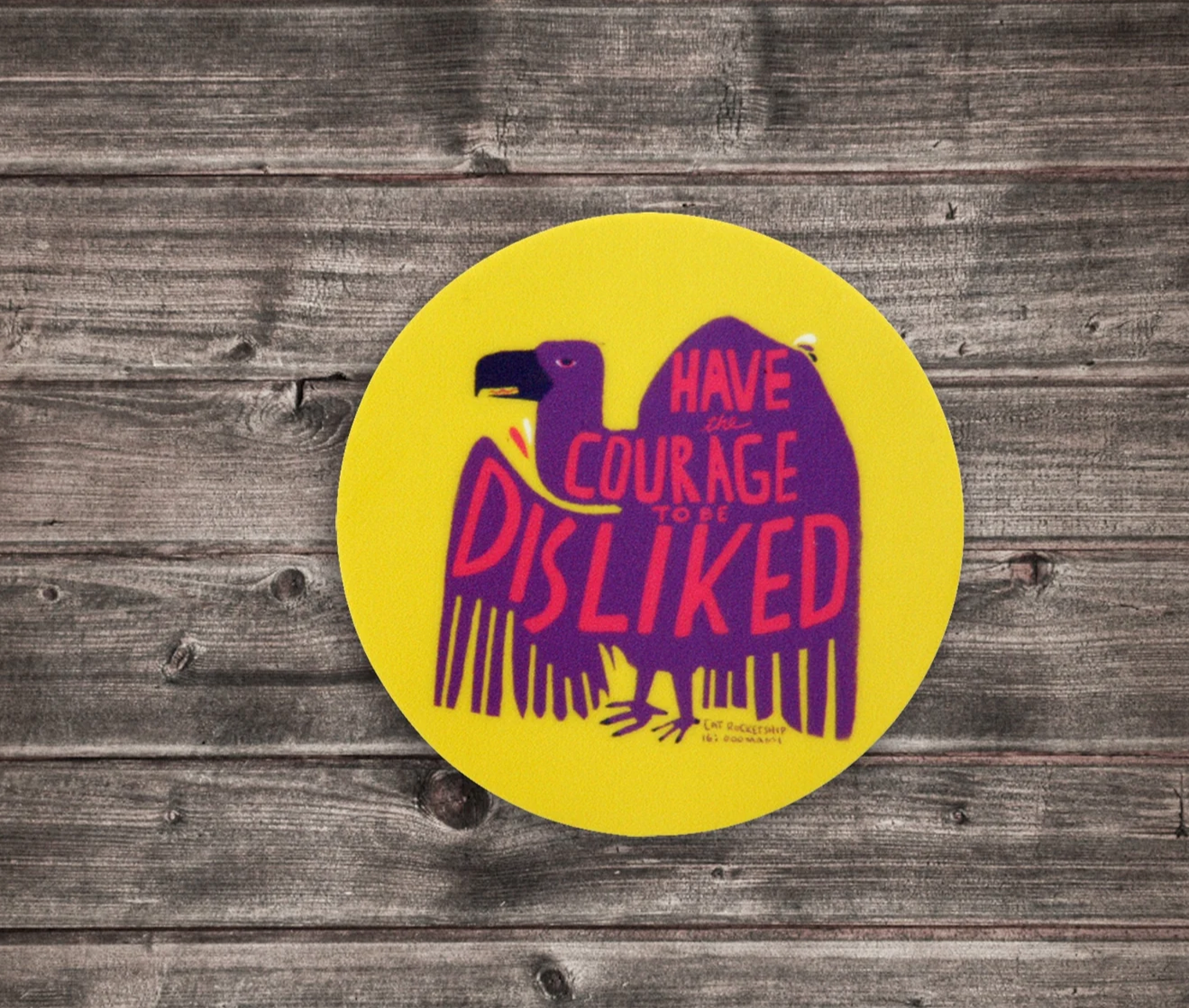 Courage to be Disliked- Sticker