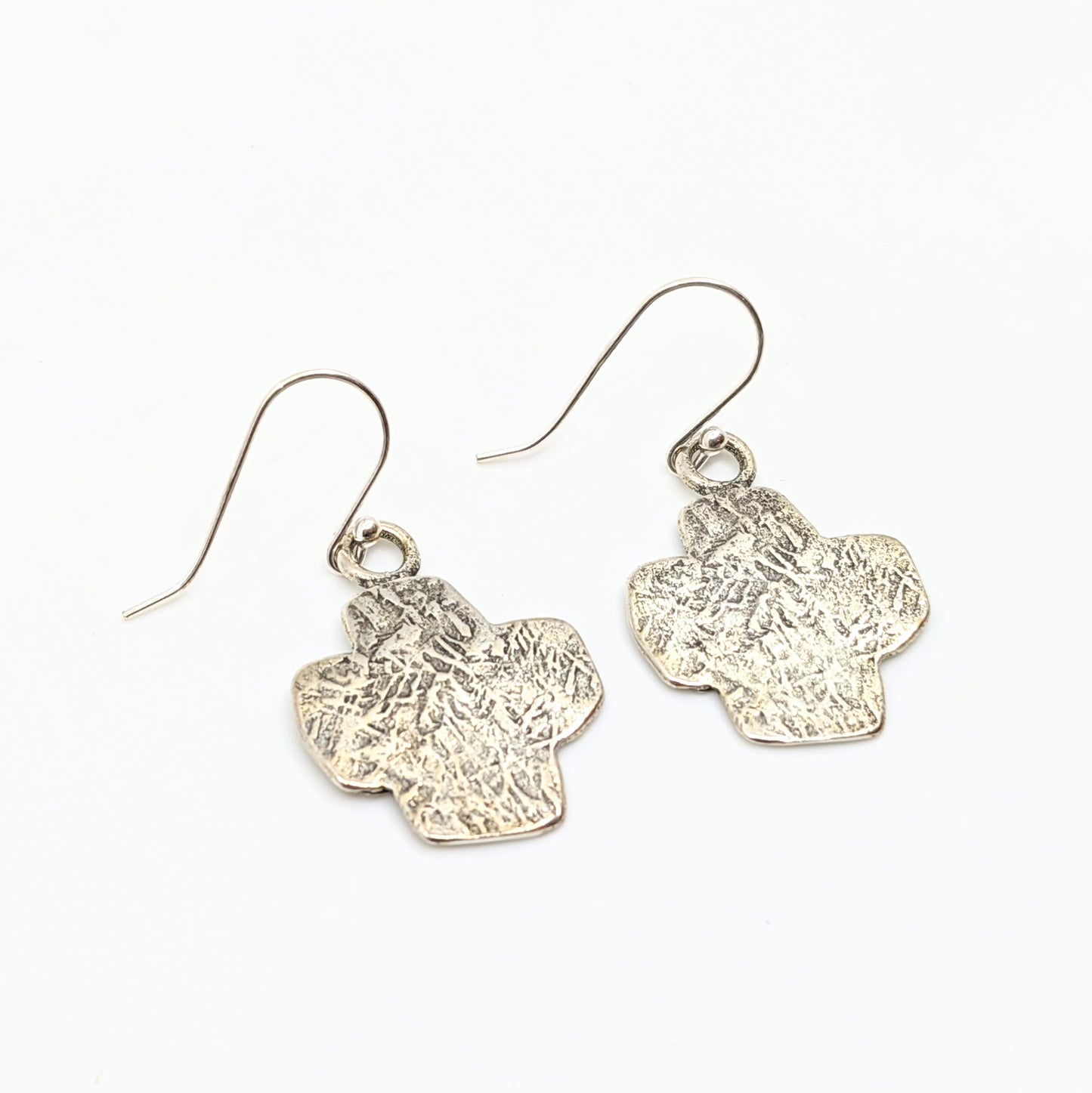 Medium Cross Earrings-E-CR301B